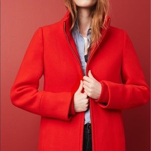 J.Crew Orange Lodge Coat